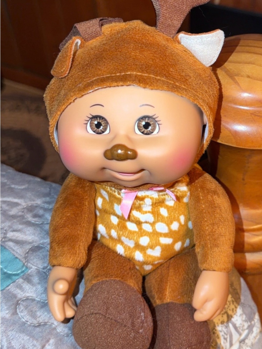 Cabbage patch kids Adorable Fawn Plush Baby Doll - Brown & Cream